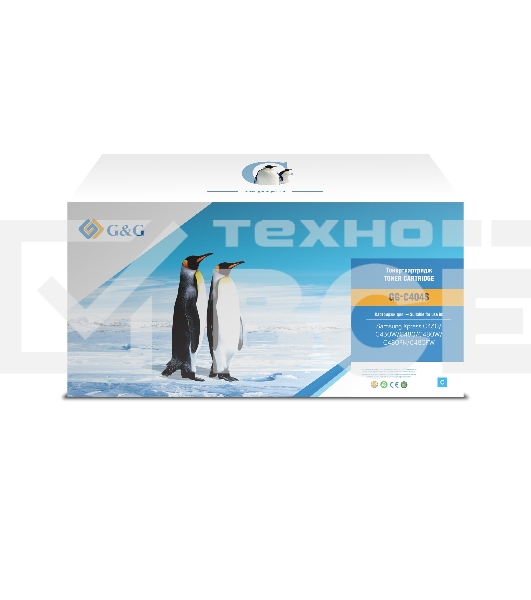 Картридж лазерный G&G GG-C404S голубой (1000 стр.) для Samsung SL-C430/C430W/C480/C480W/C480FW