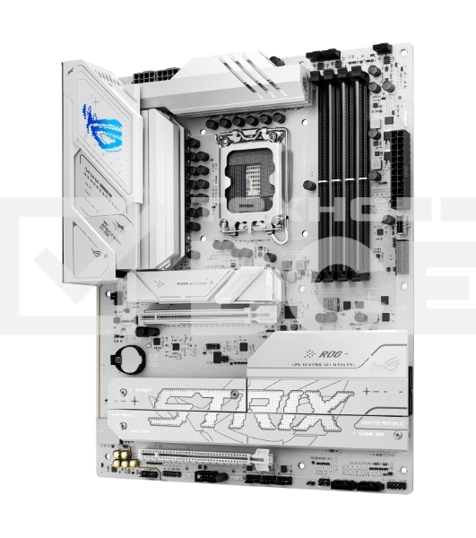 Материнская плата ASUS ROG STRIX B860-A GAMING WIFI, LGA1851, Intel B860, 4xDDR5, 4xSATA, 4xM.2, 2xPCIe 5.0 x16, 1xDP, 1xHDMI, 1x2.5Gb LAN, Wi-Fi, Bluetooth, 4xUSB 2.0, 2xUSB 3.2 Gen 1, 3xUSB 3.2 Gen 2, 1xUSB 4, 2xUSB-C, 3x3.5 мм, 7.1, ATX