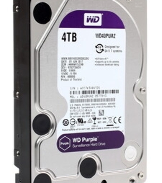 Жесткий диск Western Digital Purple PRO WD221PURP 22Tb 3.5' 7200 RPM 512MB SATA-III All Frame AI для систем видеонаблюдения