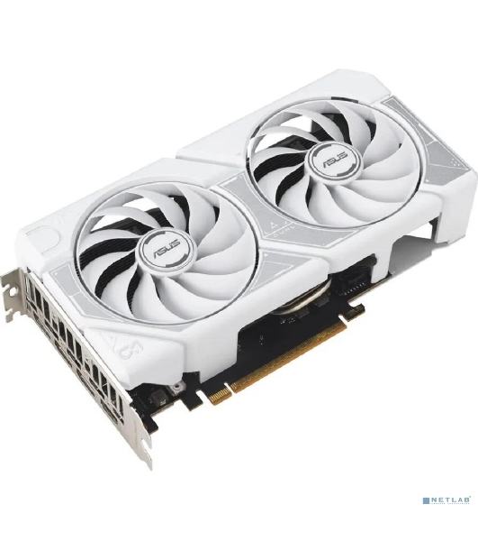 Видеокарта Asus GeForce RTX 5060 DUAL OC White, Nvidia RTX 5060, 8GB GDDR7, 128 bit, PCI-E 5.0, DPx3, HDMIx1, 2535 MHz