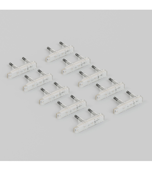 Блок LED подсветки для выключателя Werkel 10 шт. W8020101 (белый)