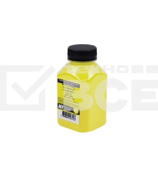 Тонер Hi-Black для HP CLJ CP2025/Pro 300 M351/Pro 400 M451, Тип 1.0, Y, 80 г, банка