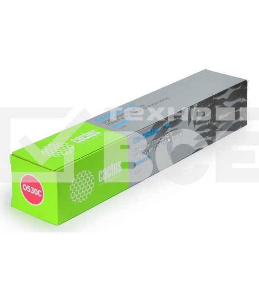 Картридж лазерный Cactus CS-O530C голубой (5000 стр.) для OKI C530