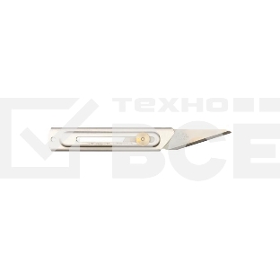 Нож Olfa хозяйственный с выдвижным лезвием, корпус и лезвие из нержавеющей стали, 20 мм OL-CK-2