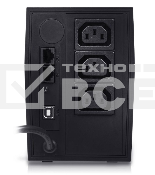 Источник бесперебойного питания Powercom Raptor RPT-1000AP 600Вт 1000ВА черный