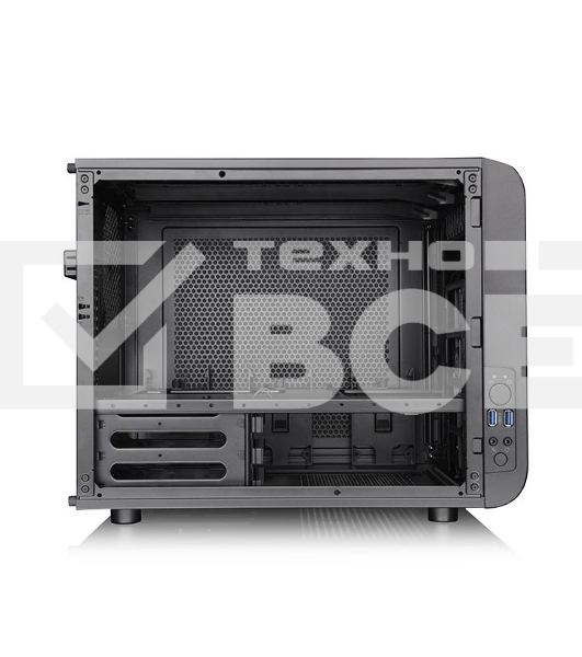 Компьютерный корпус Thermaltake Case Tt Core V21 CA-1D5-00S1WN-00  mATX/ win/ black/ USB3.0/ no PSU
