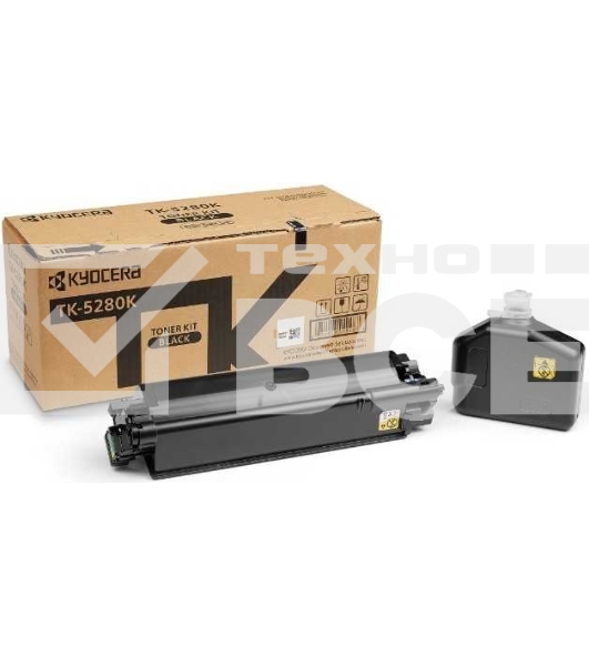 Картридж лазерный Kyocera TK-5280K (1T02TW0NL0) черный для M6235cidn/M6635cidn/P6235cdn 13000 стр