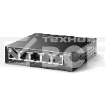 Коммутатор TP-Link 5-Port Gigabit Unmanaged Switch with 4-Port PoE+, metal case, desktop mount, PoE budget 40W., фото2