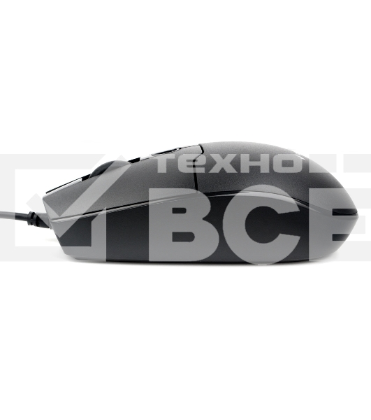 Мышь проводная Gembird MOP-430 черный, 1600 dpi, USB, кнопки - 4