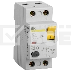 Выключатель дифференциальныйУЗО Iek MDV10-2-050-030 ВД1-63 2Р 50А 30мА ИЭК, фото3
