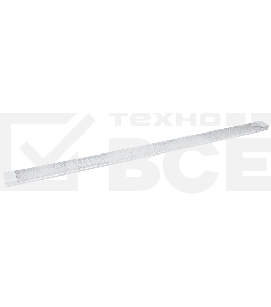 Светильник светодиодный Iek LDBO0-4012-36-4000-K01 ДБО 4012 36Вт 4000К IP20 1200мм призма аналог люм.свет. 2х36, 1200х62х24 мм, стальной корпус