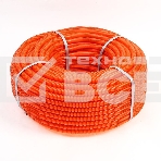 Труба гофрированная Rexant из ПНД с зондом ø 50 мм, оранжевая (15 м/уп.), фото2