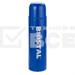Термос Biostal NB-350 C-В 0,35 л., узкое горло, с кноп. синий, фото2