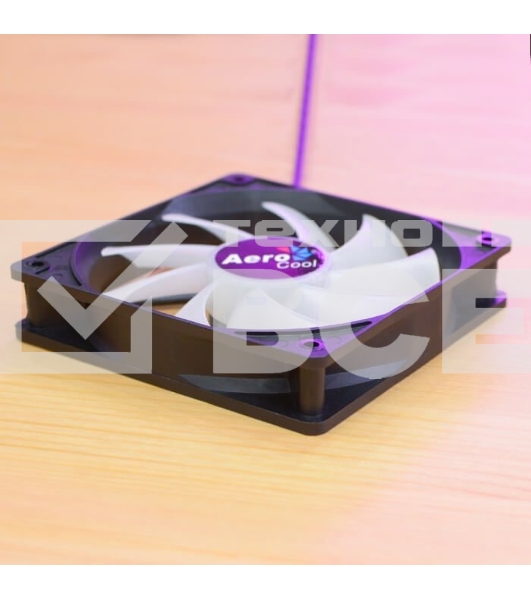 Вентилятор для корпуса Aerocool / Formula Frost 12 черный, 120 мм, 1000 об/мин, 23.7 дБ, 3 pin