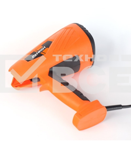 Краскопульт электрический PATRIOT SG500 HVLP 500 Вт., 100 DIN/сек, Расход 900 мл/мин., Резервуар: 1300 мл