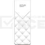 Флешка USB 64Gb Silicon Power Blaze B03, USB 3.2, Белый, фото 1
