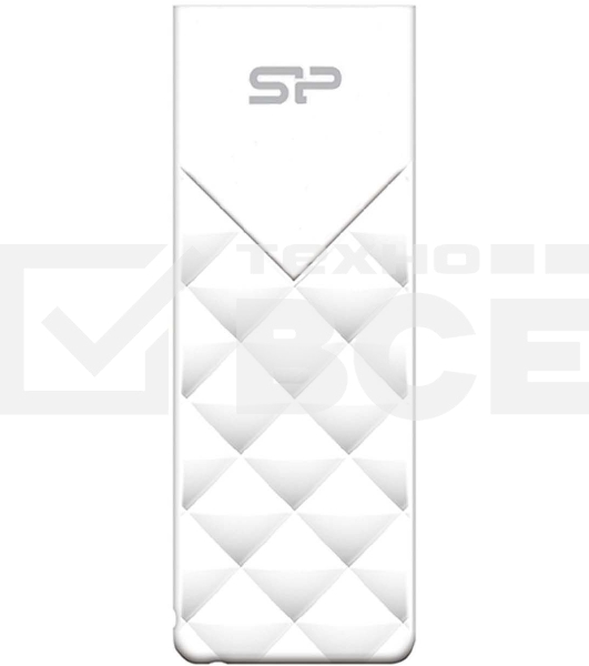Флешка USB 64Gb Silicon Power Blaze B03, USB 3.2, Белый