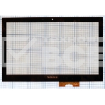 Сенсорное стекло (тачскрин) для Lenovo IdeaPad Z400 Touch MCF-140-0650, черное, фото2