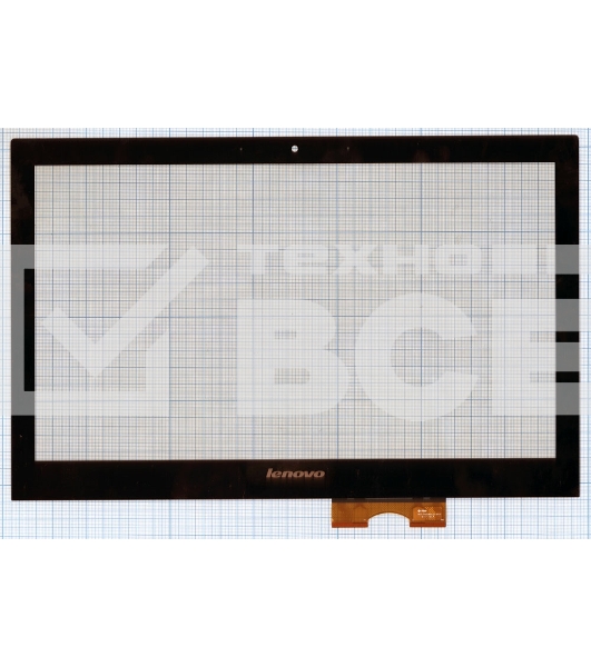 Сенсорное стекло (тачскрин) для Lenovo IdeaPad Z400 Touch MCF-140-0650, черное