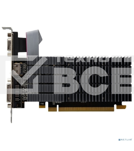 Видеокарта AFOX AF210-1024D2LG2 GEFORCE G210 1GB DDR2 64BIT DVI HDMI VGA LP HEATSINK RETAIL PACK