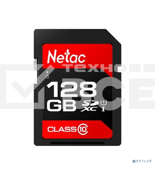 Флеш карта Netac P600 SDHC 128GB U1/C10 up to 80MB/s, retail pack