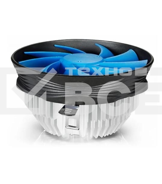 Кулер для процессора DEEPCOOL GAMMA ARCHER синий, 120 мм, алюминий, 1600 об/мин, 26.1 дБ, 3 pin, 95 Вт, 65.5 мм