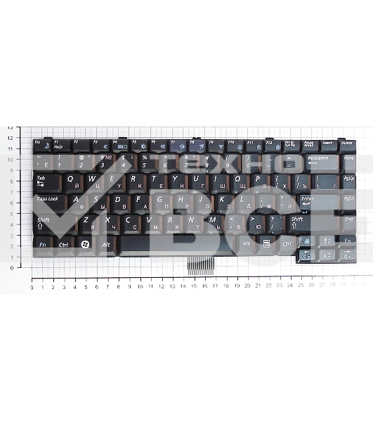 Клавиатура для ноутбука Samsung G10 G15, черная