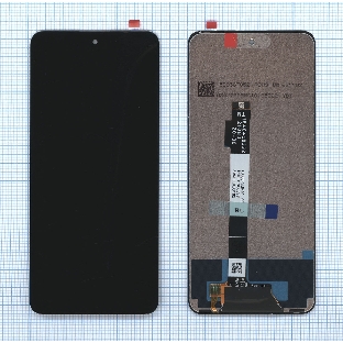 Дисплей для Xiaomi Redmi Note 10 Pro 5G, Poco X3 GT, Poco X4 Pro в сборе с тачскрином OLED черный