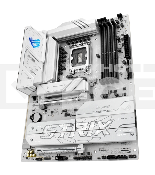 Материнская плата ASUS ROG STRIX B860-A GAMING WIFI, LGA1851, Intel B860, 4xDDR5, 4xSATA, 4xM.2, 2xPCIe 5.0 x16, 1xDP, 1xHDMI, 1x2.5Gb LAN, Wi-Fi, Bluetooth, 4xUSB 2.0, 2xUSB 3.2 Gen 1, 3xUSB 3.2 Gen 2, 1xUSB 4, 2xUSB-C, 3x3.5 мм, 7.1, ATX