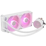 Система жидкостного охлаждения PcCooler DA240 WH ARGB Soc-AM5/AM4/1200/1700/1851 белый 4-pin Al+Cu 270W Ret (DA240-WHAWXX-GL), фото6