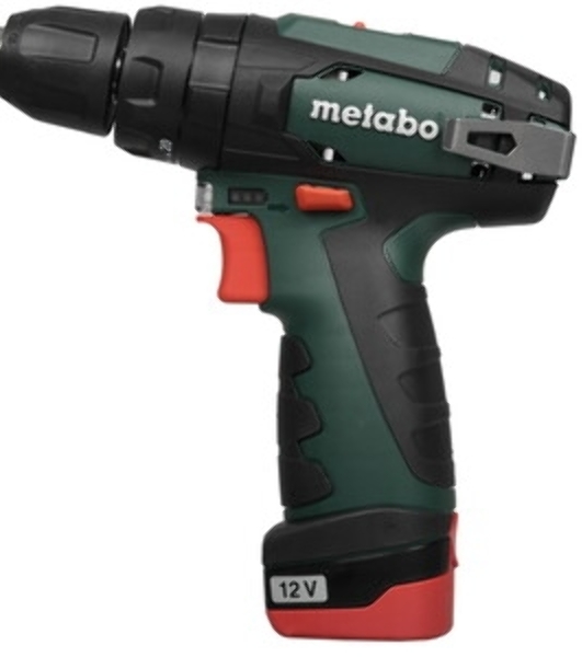 Дрель-шуруповерт Metabo PowerMaxx SB, 10,8 В, 2 Ач, 34 Нм, щеточный, ударный