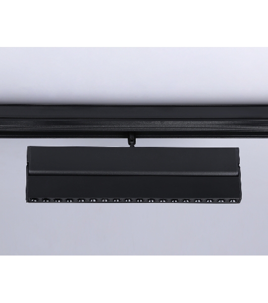 Светильник трековый светодиодный GL4081 BK черный 18W 4200K 48V 24° 325*22*45