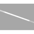Трековый линейный светильник Ambrella light GL8040 WH белый IP20 18W 3000-6000K 220V 120° 410*25*41, фото3