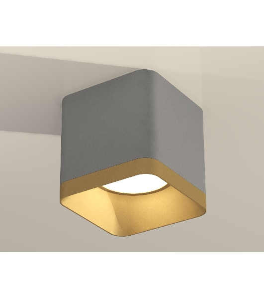 Светильник Ambrella Light XS7807004 SGR/SGD серый песок/золото песок MR16 GU5.3 (C7807, N7704)
