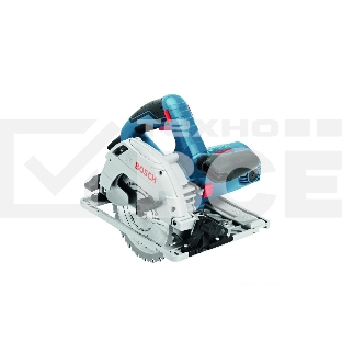 Пила циркулярная BOSCH GKS 55+ GCE (0.601.682.100)1350Вт 2100-4700об/мин 90°/45°- 63/47мм 3.8кг