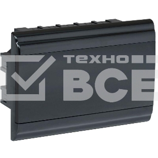 Корпус модульный пластиковый ЩРВ-П-12 IP41 встраив. PRIME черный IEK MKP13-V-01-12-41-K02