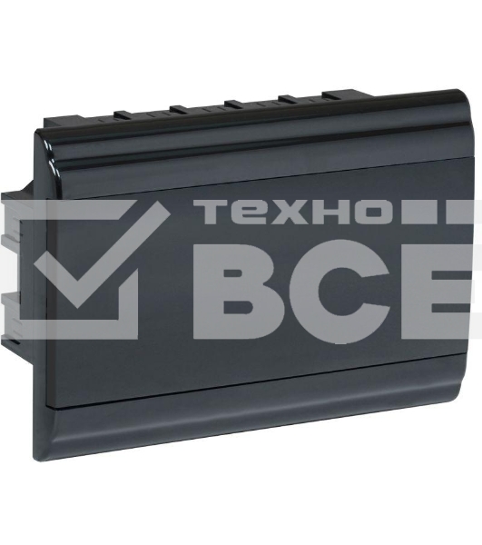 Корпус модульный пластиковый ЩРВ-П-12 IP41 встраив. PRIME черный IEK MKP13-V-01-12-41-K02