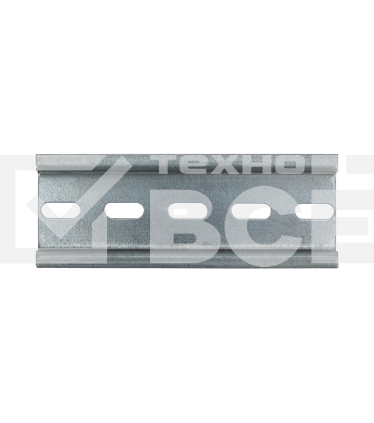 Рейка DIN 7,5см перфорированная оцинкованная Rexant