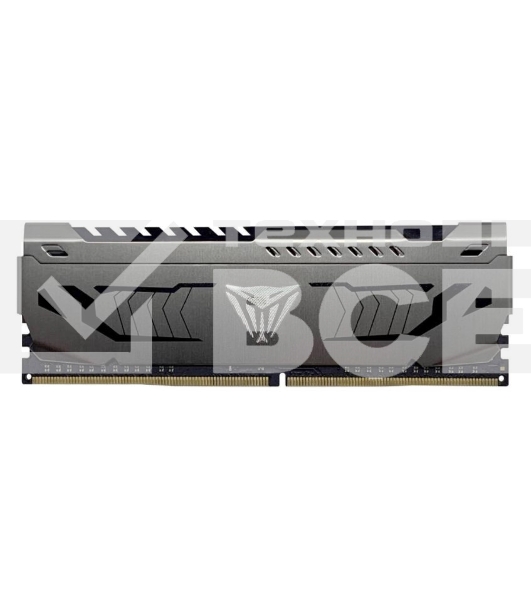 Оперативная память Patriot Viper Steel, DDR4, 16GB (1x16 GB), 3600 MHz, CL18, радиатор, чёрный