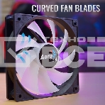 Вентилятор для корпуса Aerocool / Formula Frost 12 черный, 120 мм, 1000 об/мин, 23.7 дБ, 3 pin, фото14