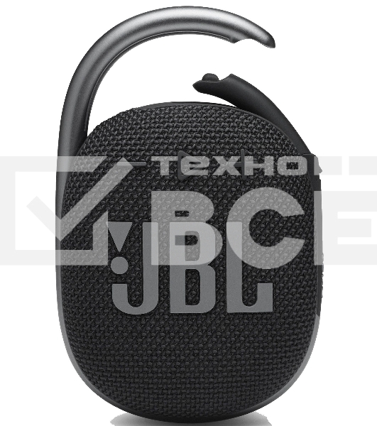 Портативная акустическая система JBL CLIP 4, черный