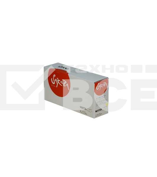 Картридж Sakura W2072A для HP, желтый, 700 к.