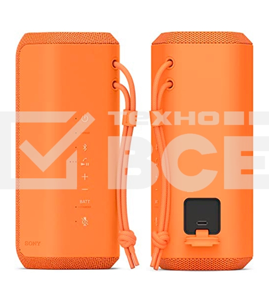 Колонка порт. Sony SRS-XE200 оранжевый 10W 1.0 BT (SRS-XE200 ORANGE)