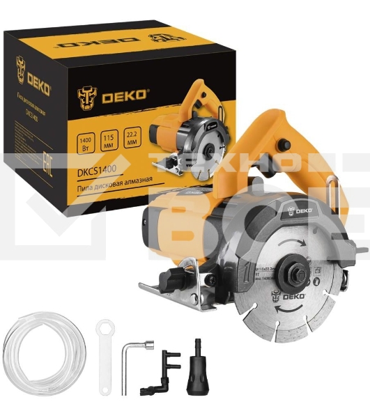 Циркулярная пила (дисковая) Deko DKCS1400 1400Вт (ручная)