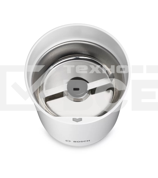 Кофемолка Bosch TSM6A011W 180Вт сист.помол.:ротац.нож вместим.:75гр белый