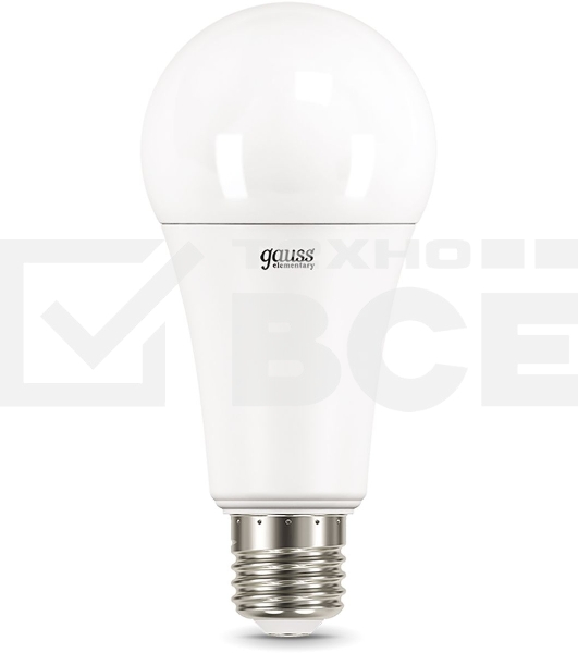 Лампа светодиодная LED Elementary A67 35Вт E27 4100К Gauss 70225
