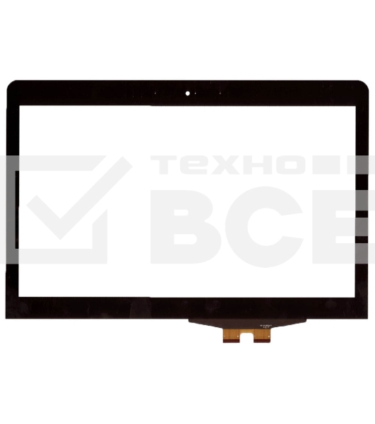 Сенсорное стекло (тачскрин) для Lenovo ThinkPad Edge E431 Touch, черное