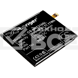 Аккумулятор CameronSinoCS-NKT310SL HE351 для Nokia 3.1, TA-1049,TA-1057,TA-1070 3.85V / 2900mAh / 11.17Wh
