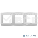 Рамка на 3 поста, ЭРА 12-5003-01 12, белый, фото 1