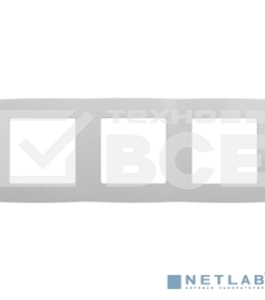 Рамка на 3 поста, ЭРА 12-5003-01 12, белый